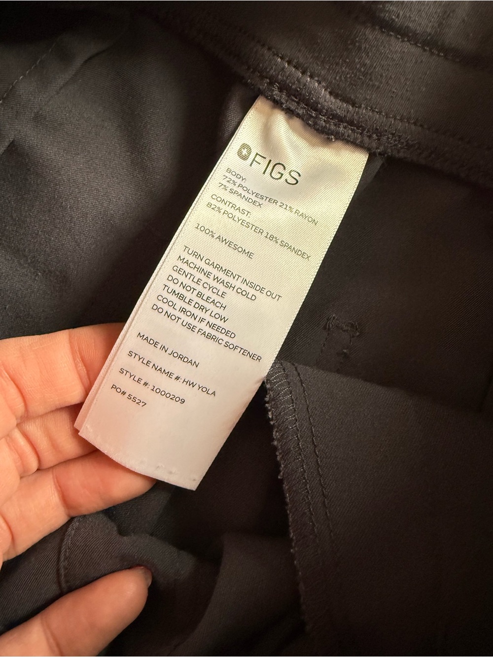 Charcoal figs scrub set - Picture 2 of 3